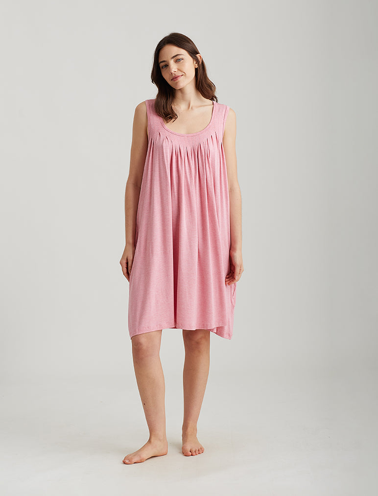 Kate Modal Soft Pleat Front Nightie