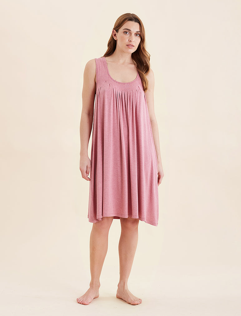 Kate Modal Soft Pleat Front Nightie