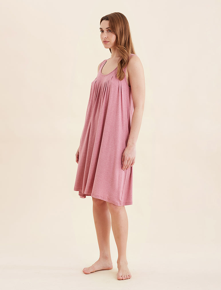 Kate Modal Soft Pleat Front Nightie