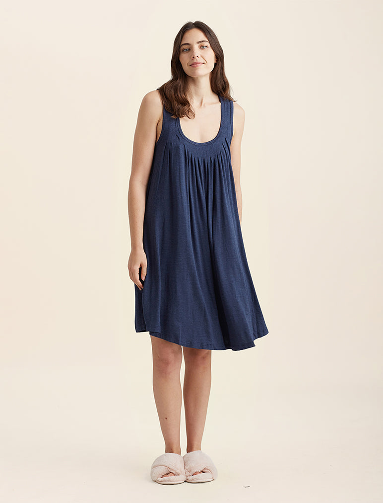 Kate Modal Soft Pleat Front Nightie