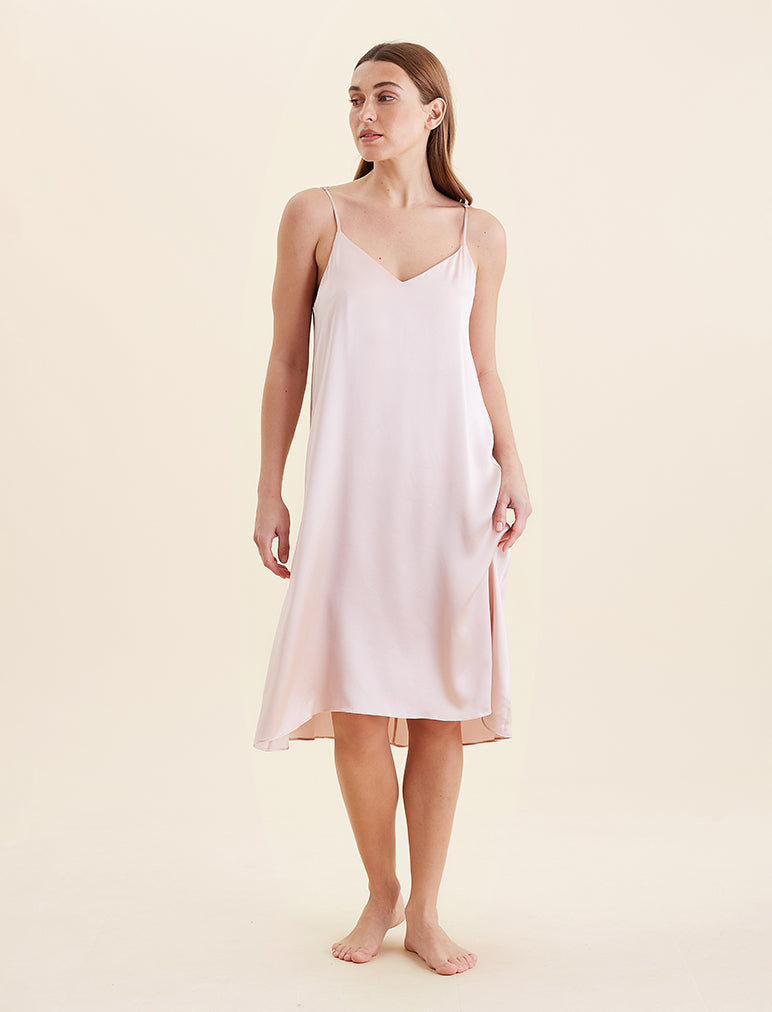 Audrey Washable Silk Slip Nightie