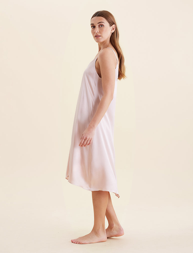 Audrey Washable Silk Slip Nightie