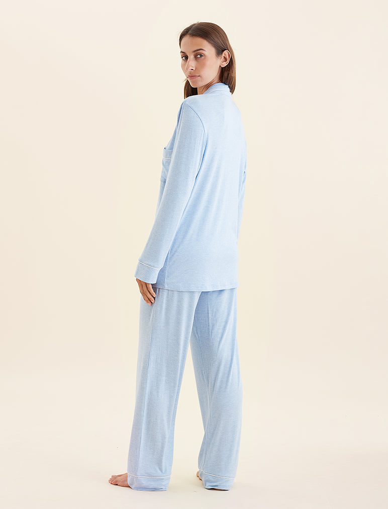 Kate Modal Soft Full Length PJ Set