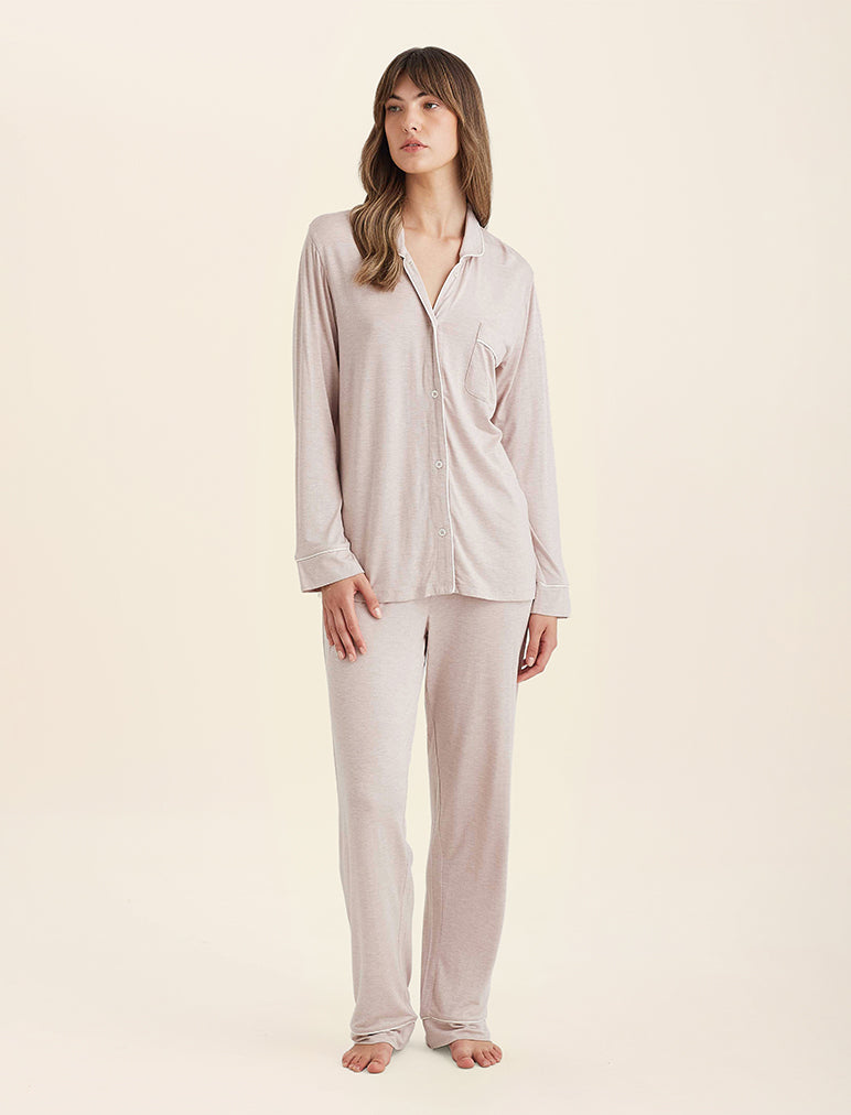 Kate Modal Soft Full Length PJ Set