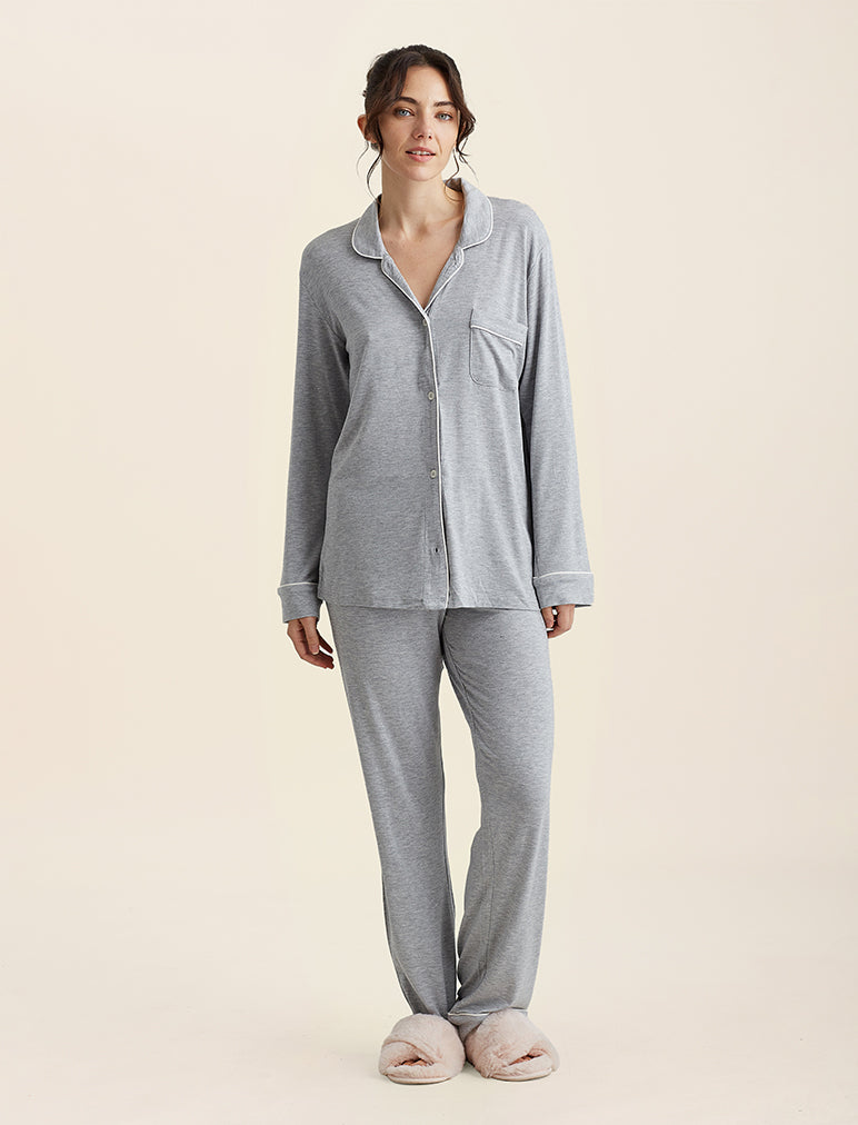 Kate Modal Soft Full Length PJ Set