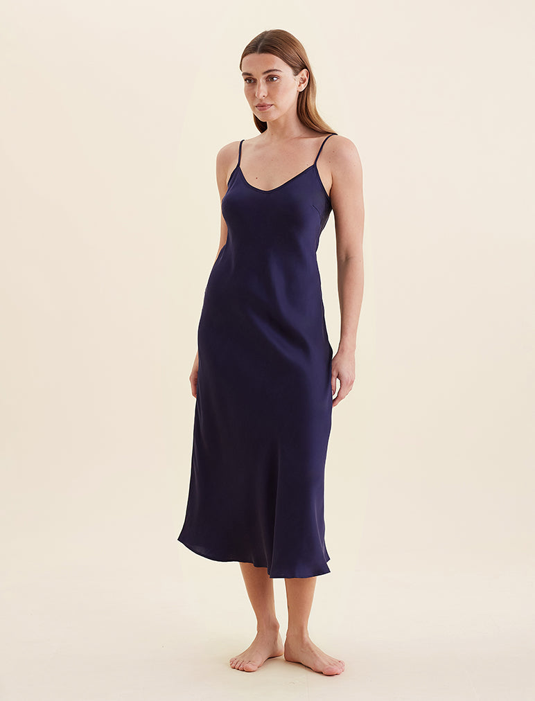 Audrey Washable Silk Bias Slip