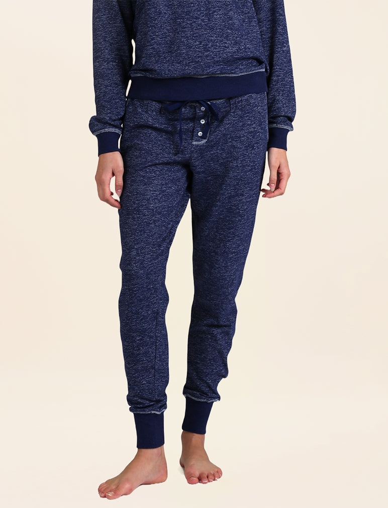 So Soft Fleecy Loungepant in Navy