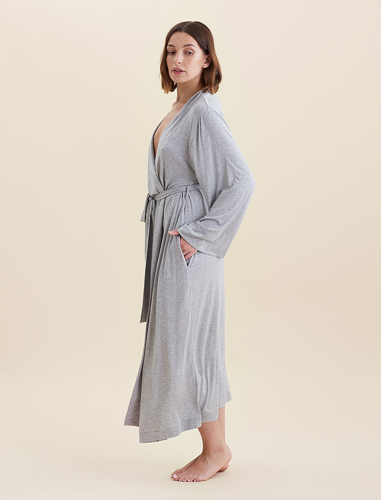 Kate Modal Soft Maxi Robe