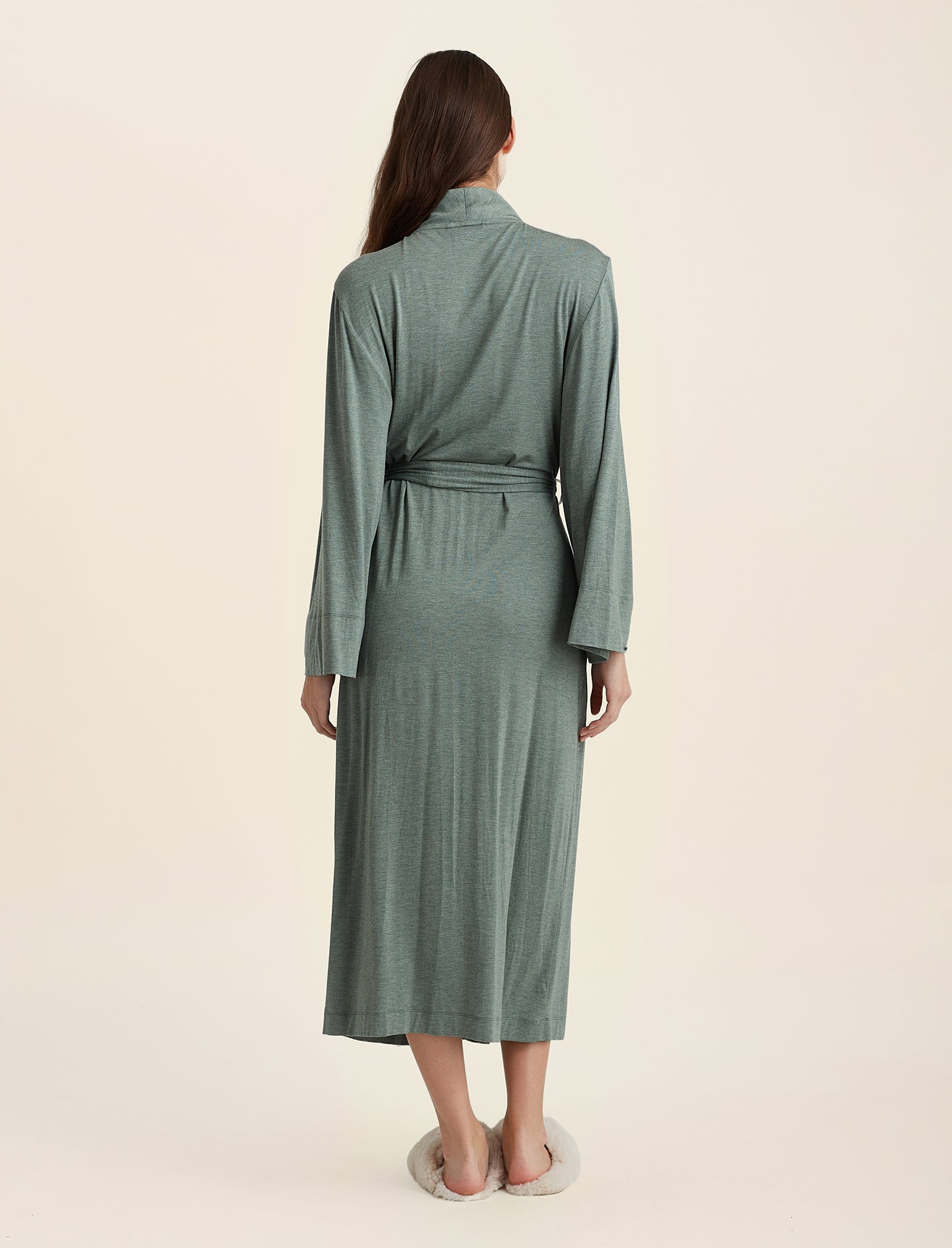 Kate Modal Soft Maxi Robe