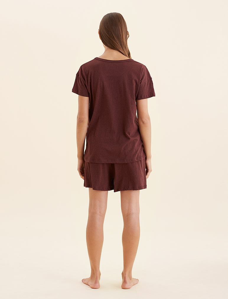 Jada Organic Cotton Knit Tee