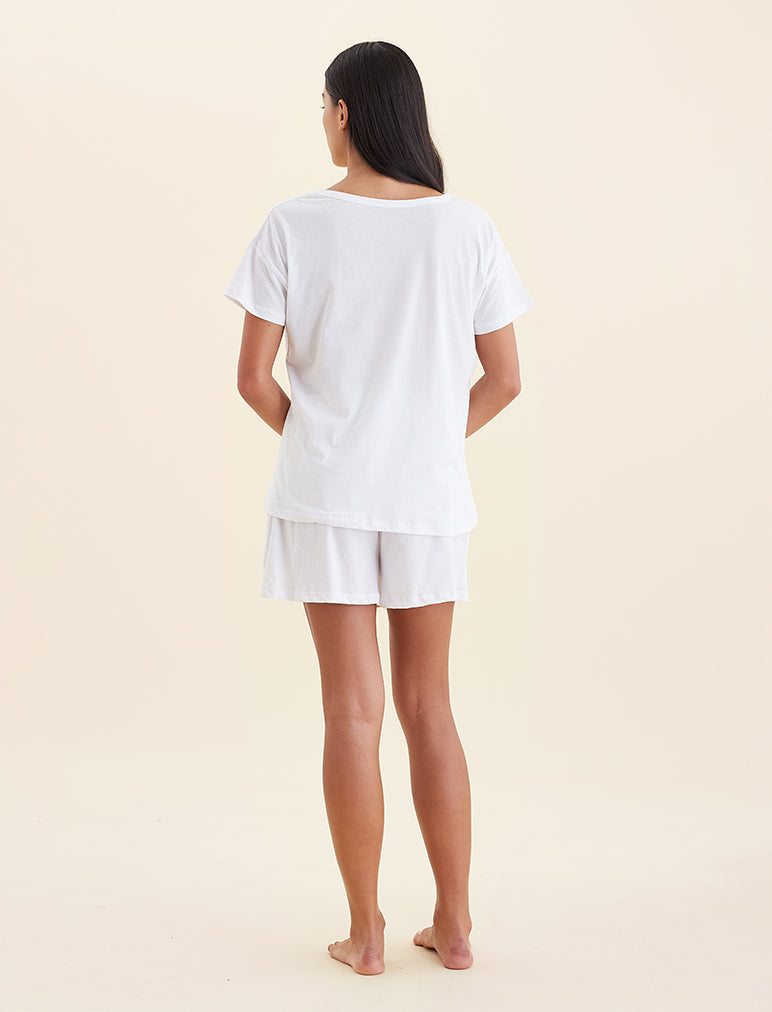 Jada Organic Cotton Knit Tee