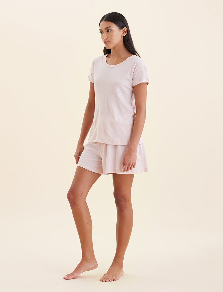 Jada Organic Cotton Knit Tee