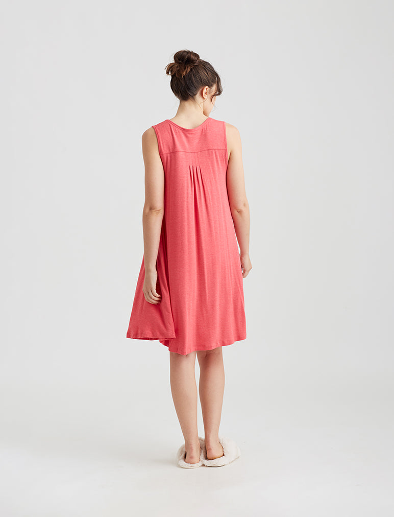 Kate Modal Soft Pleat Front Curved Nightie