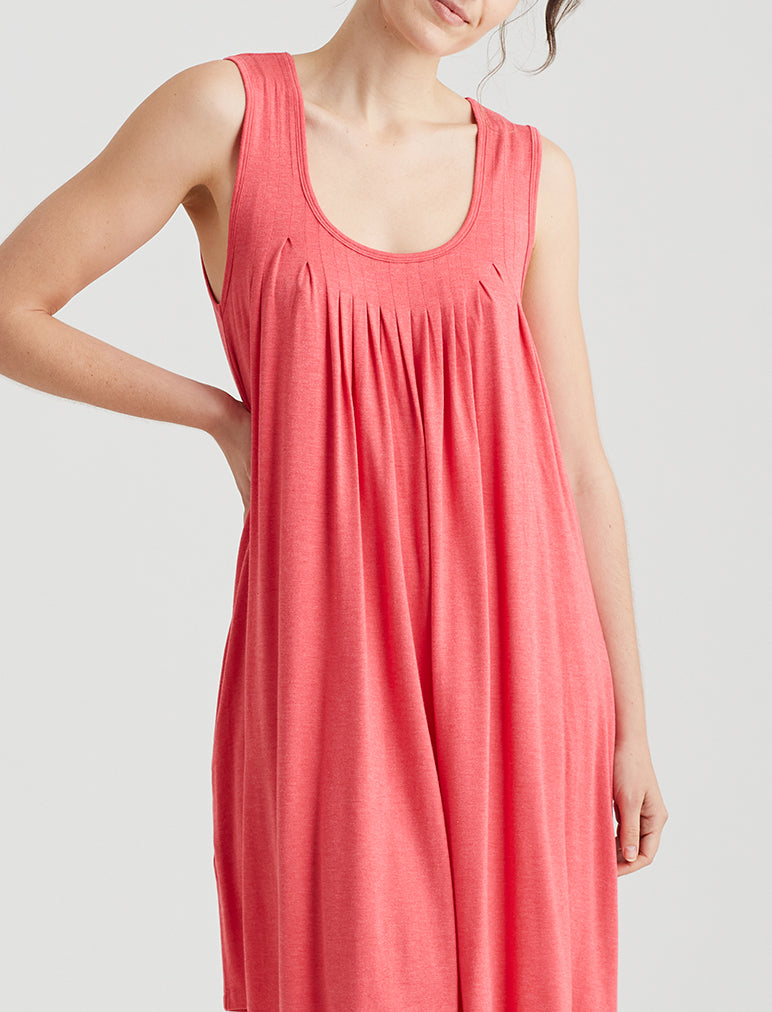 Kate Modal Soft Pleat Front Curved Nightie