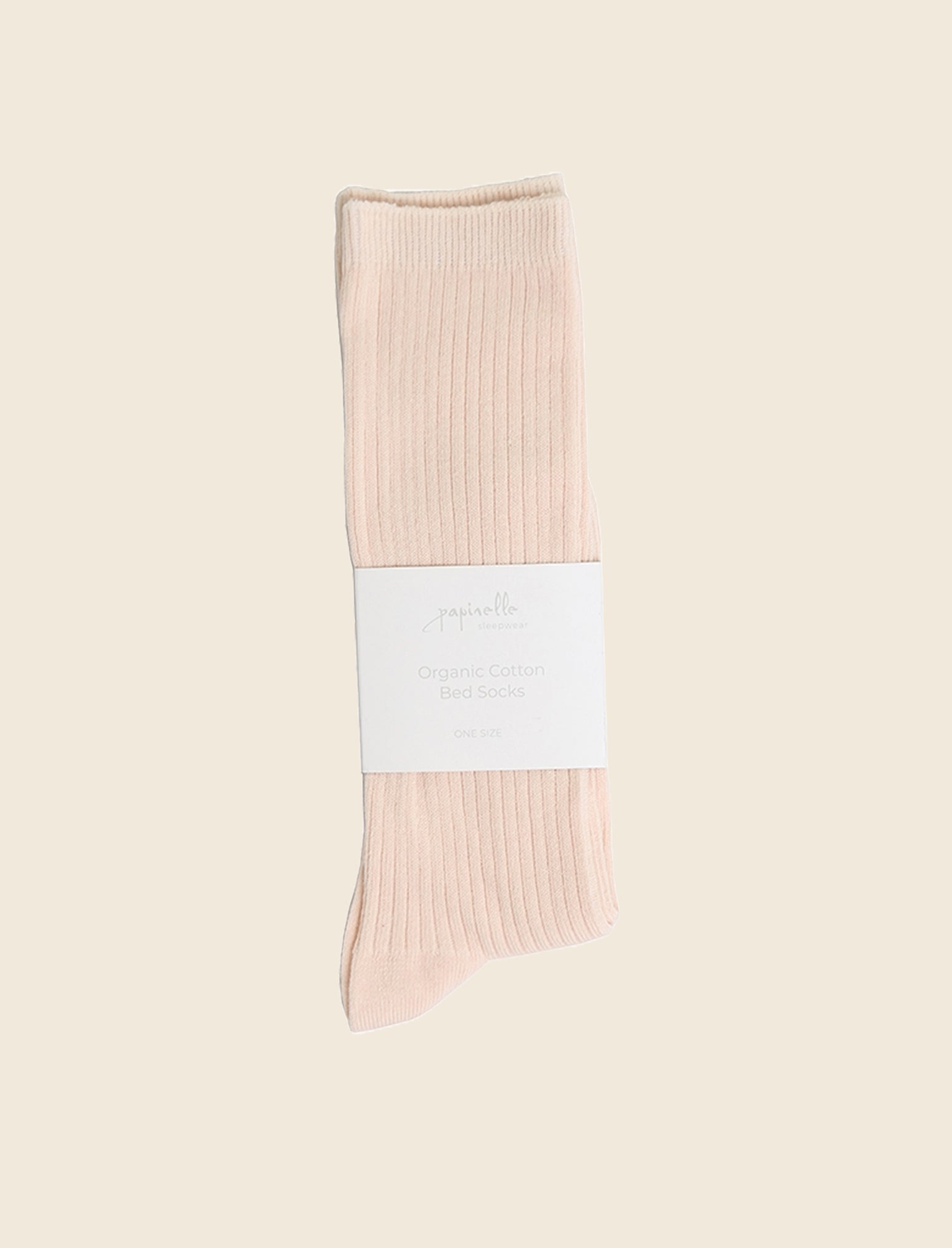 Organic Cotton Rib Socks