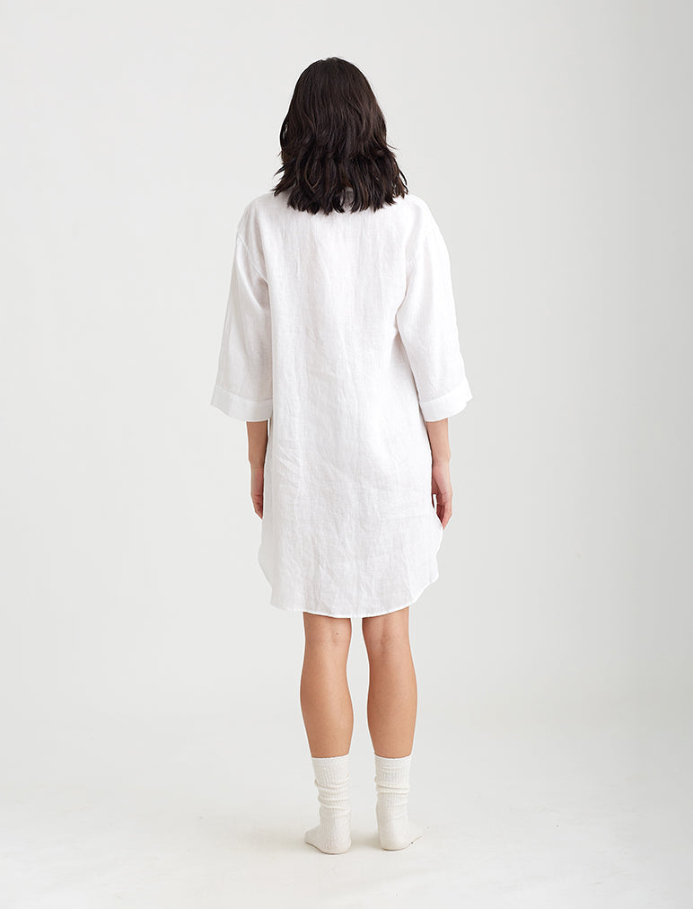 Resort Linen Nightshirt