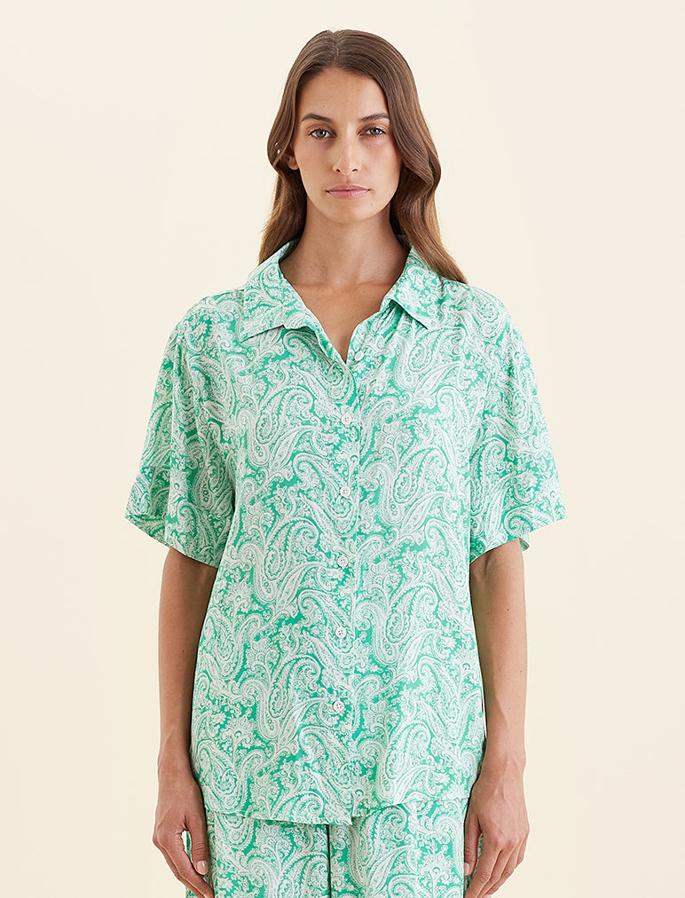 Sophia Paisley Shirt