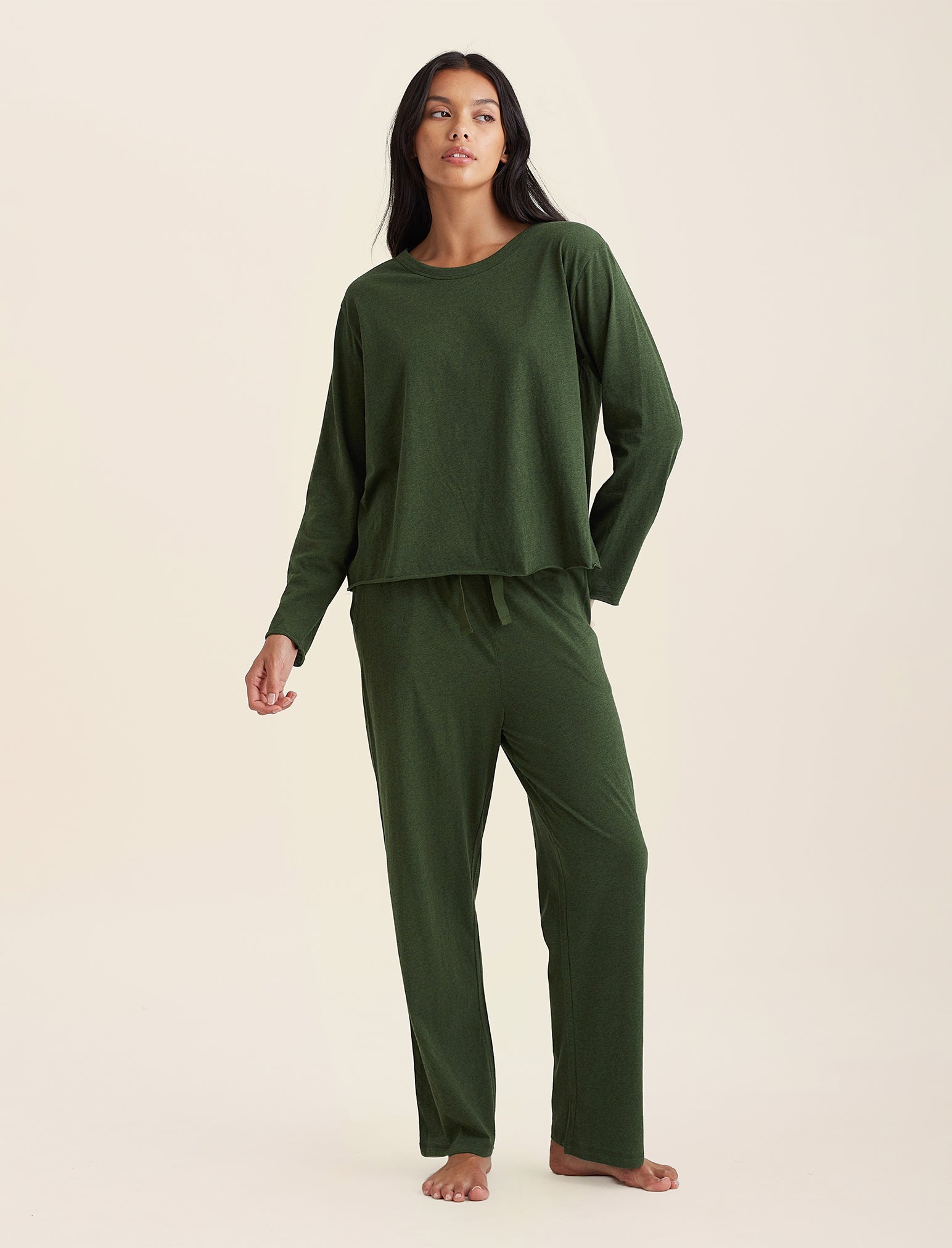 Jada Organic Cotton Boxy LS Tee