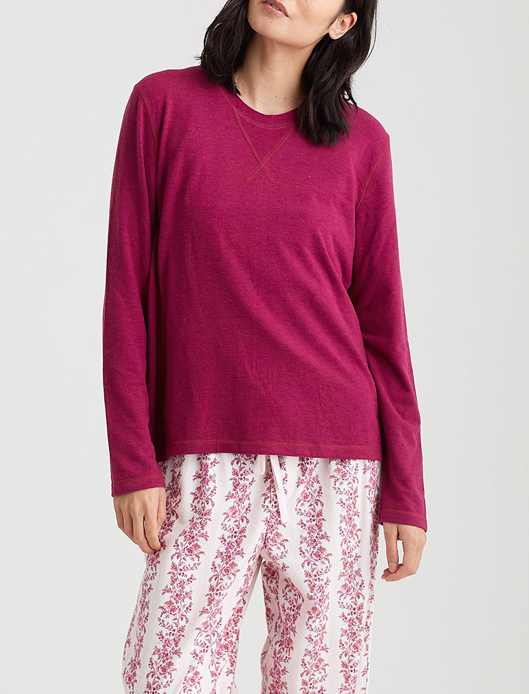 Helena Cosy Pant and Feather Soft LS Top