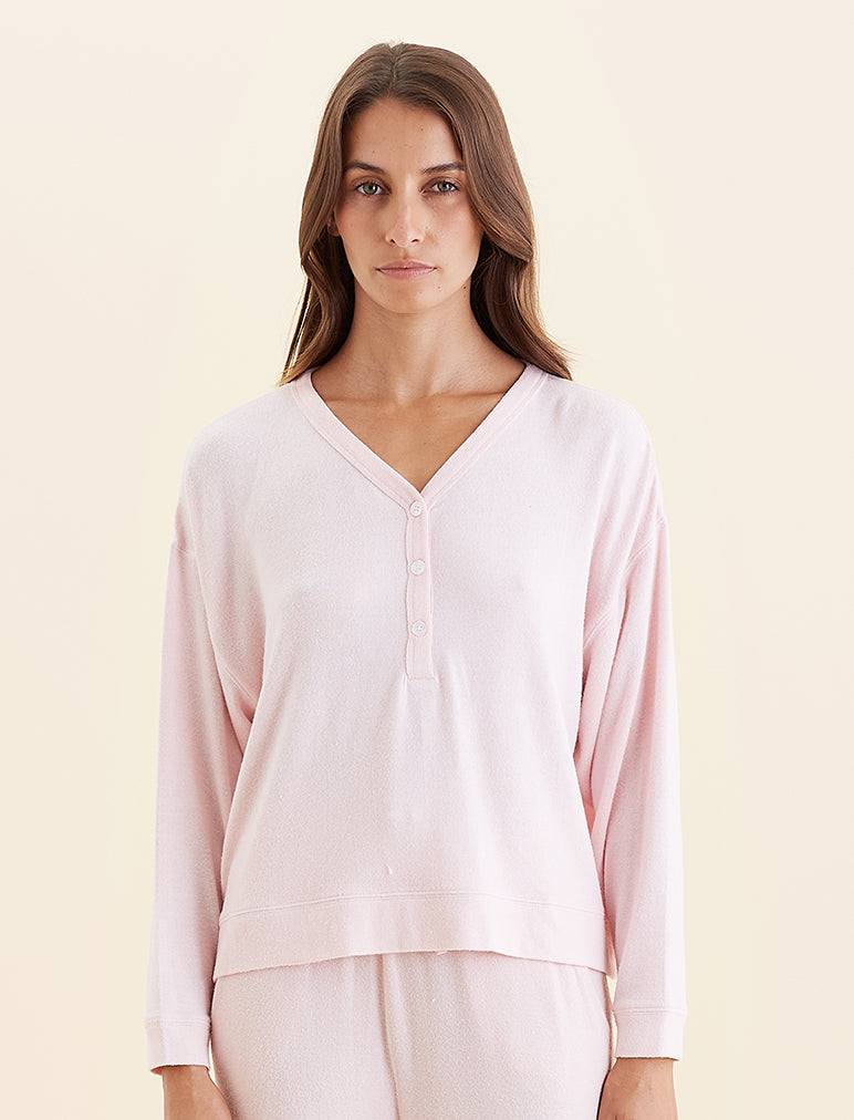 Feather Soft Boxy Long Sleeve Top