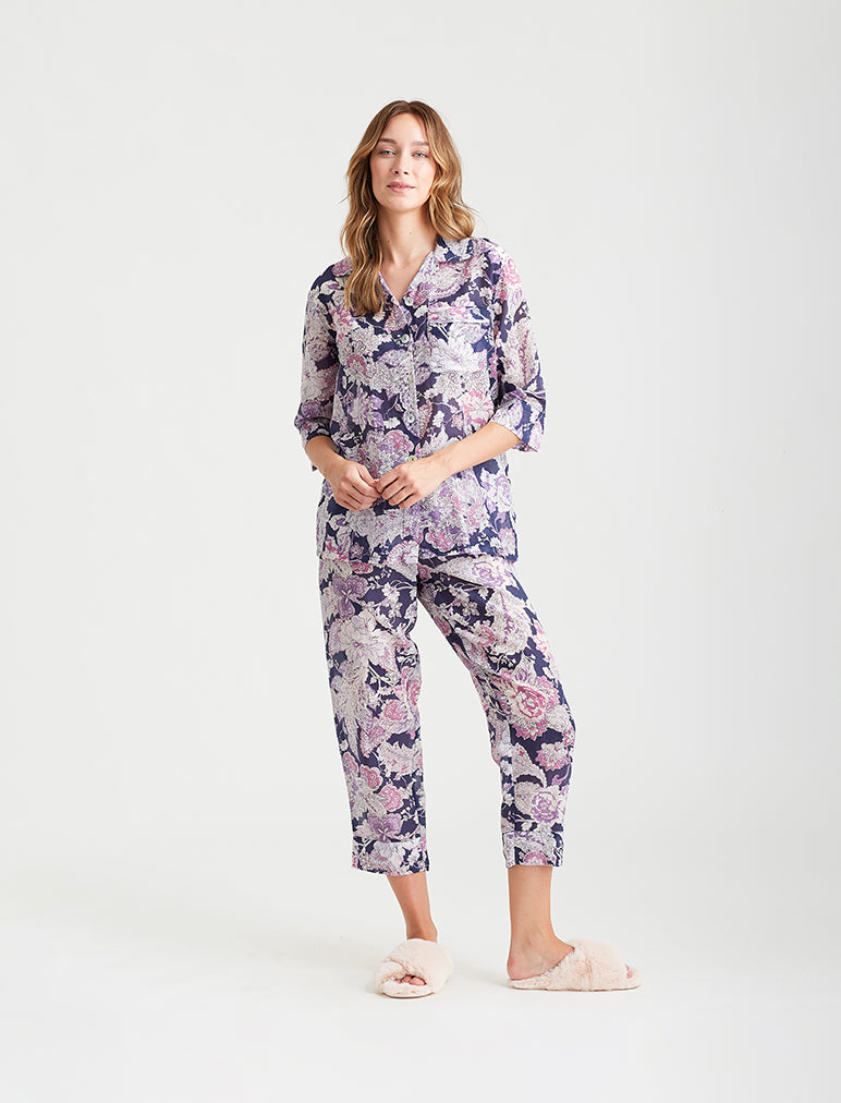 Ella Crop PJ Shirt