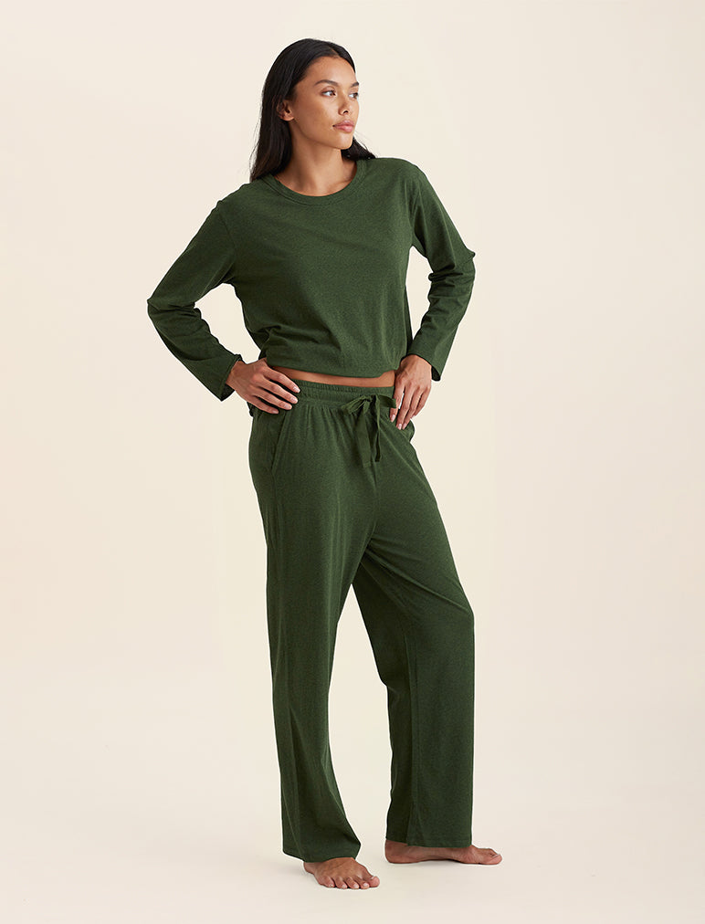 Jada Organic Cotton Straight Leg Pant