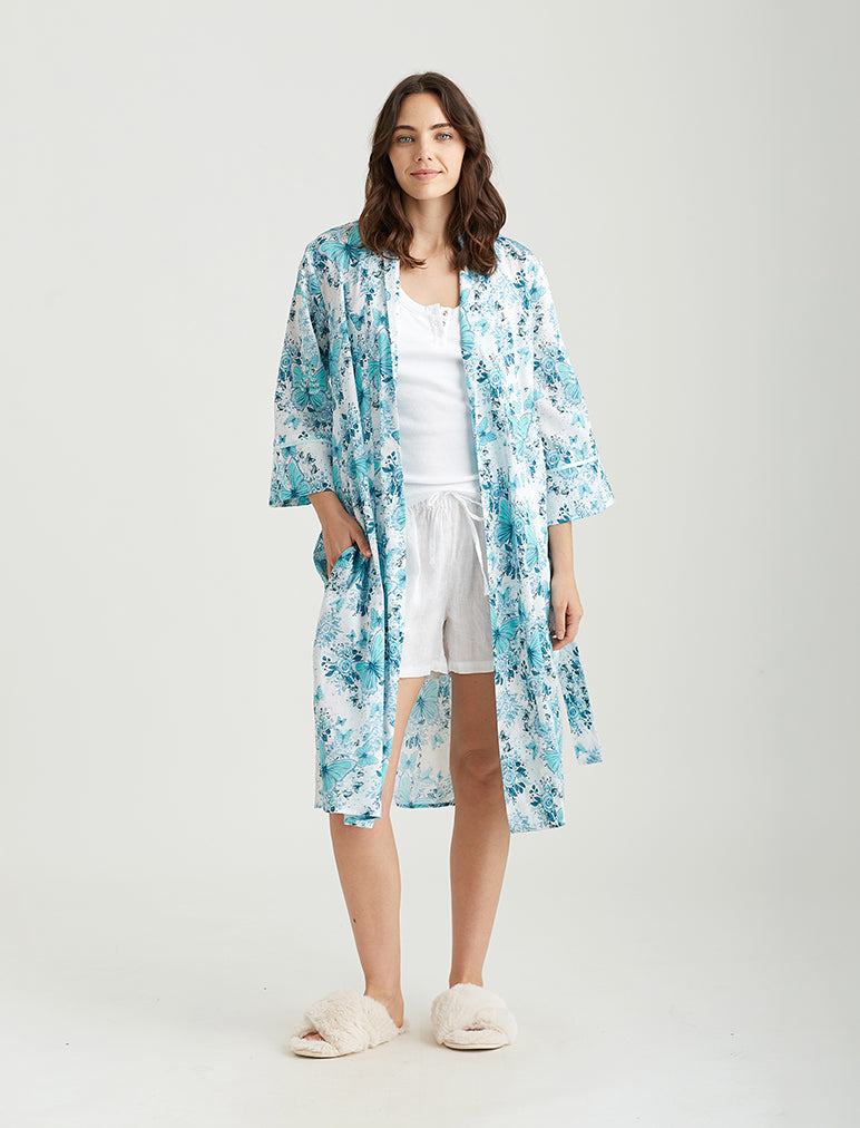 Butterfly Midi Robe