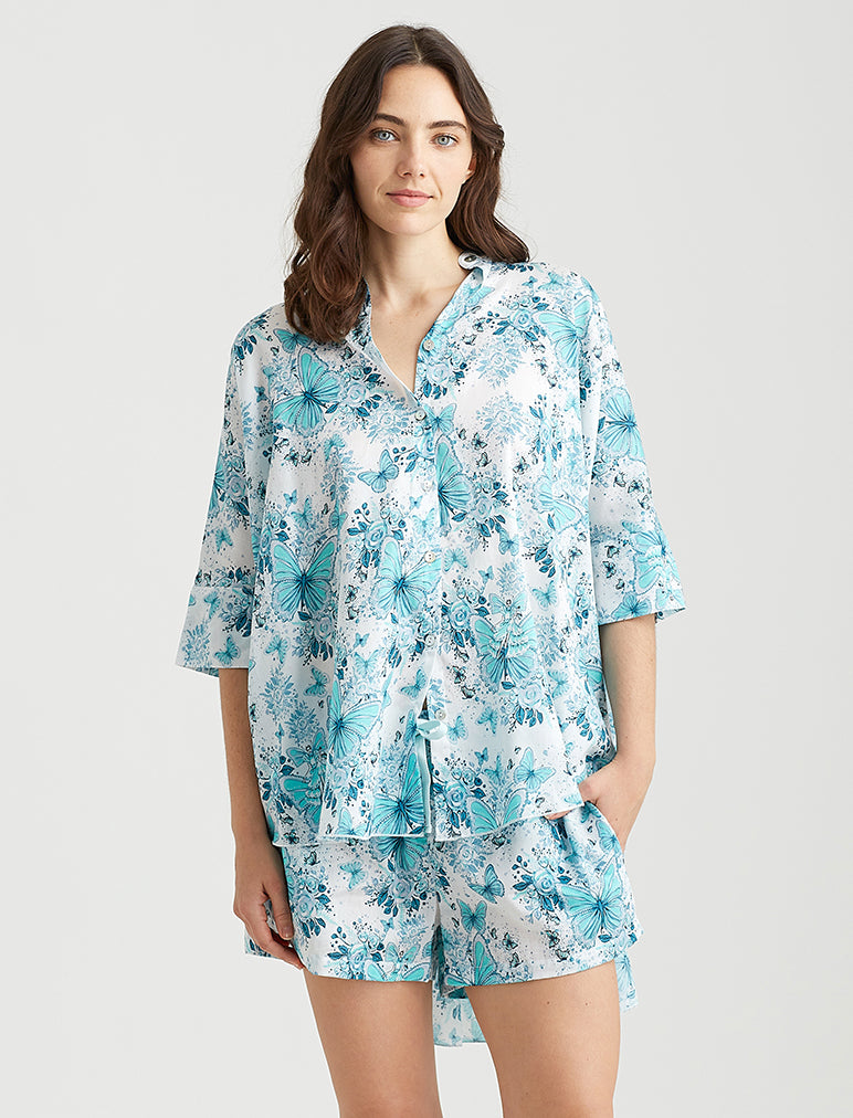 Butterfly Flowy PJ Shirt