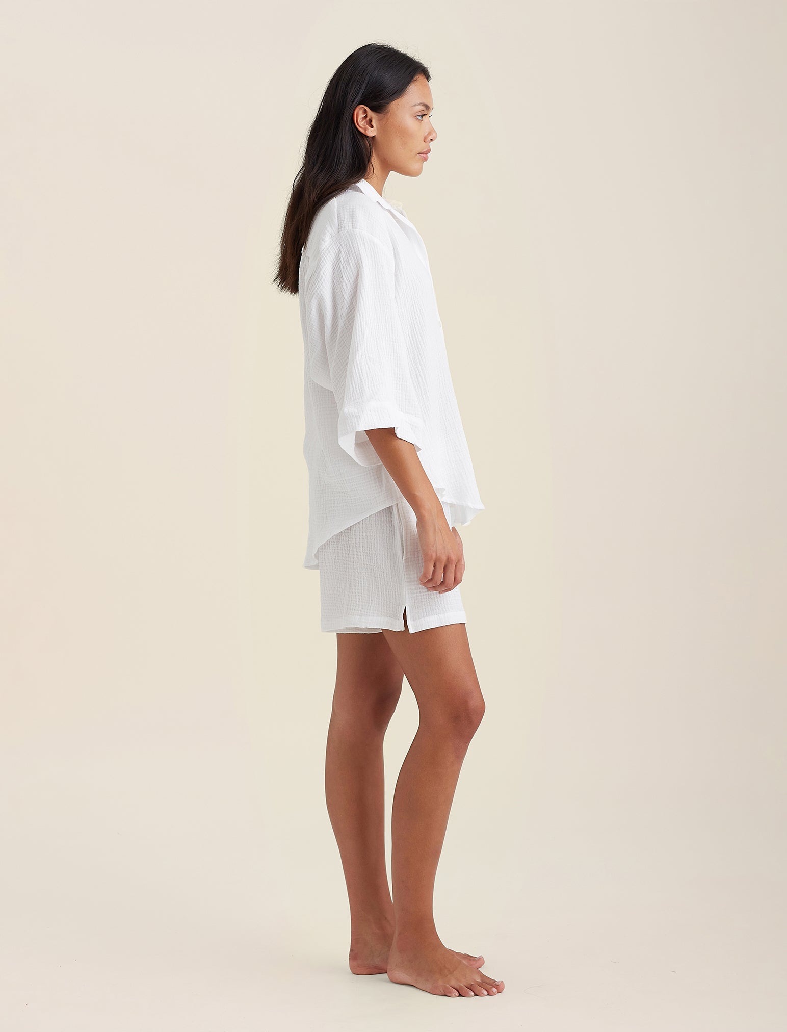 Ashley Textured Oversized Shirt