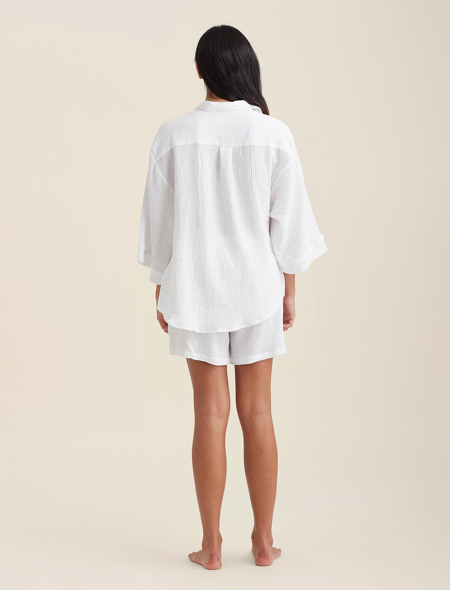 Ashley Textured Oversized Shirt