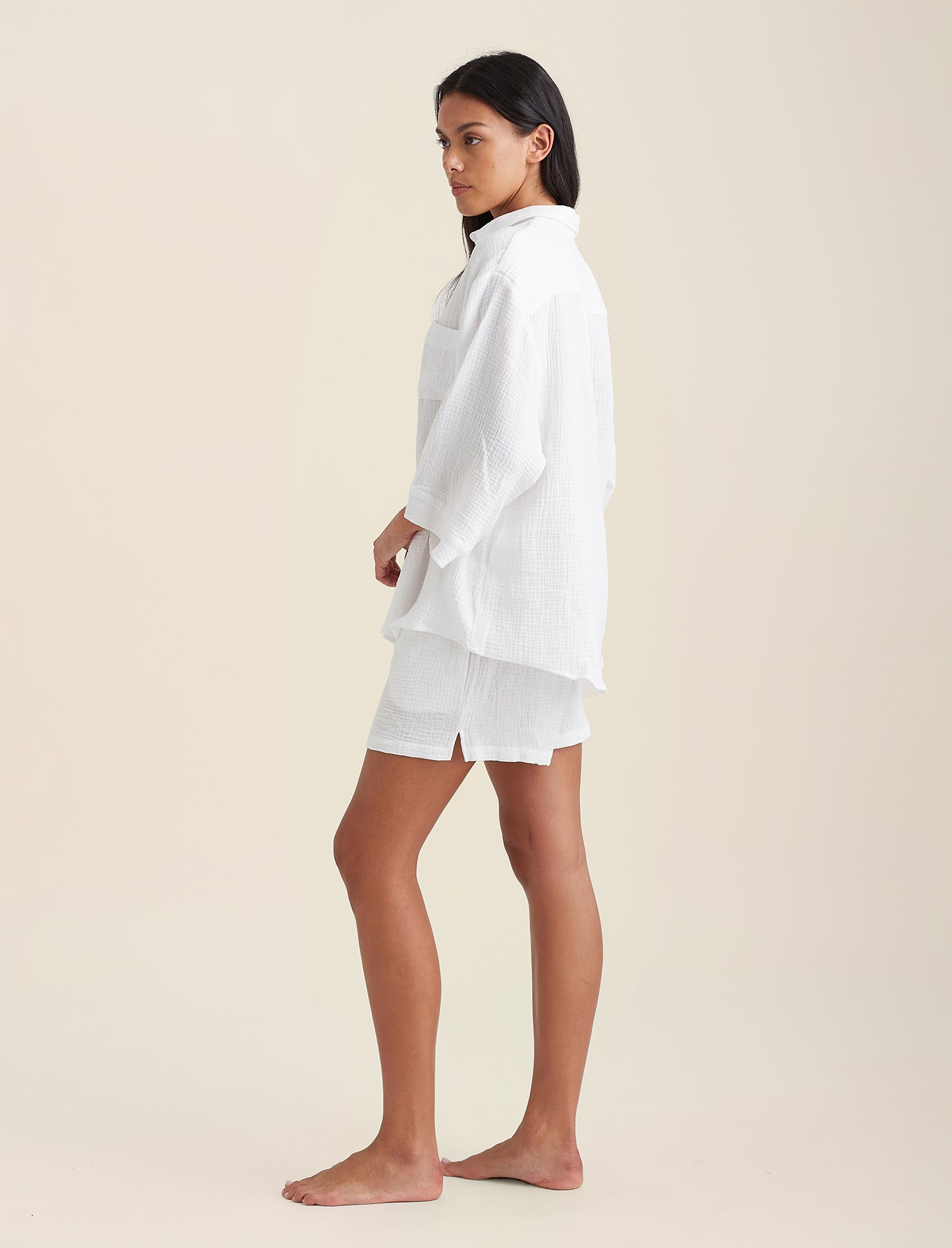 Ashley Textured Oversized Shirt