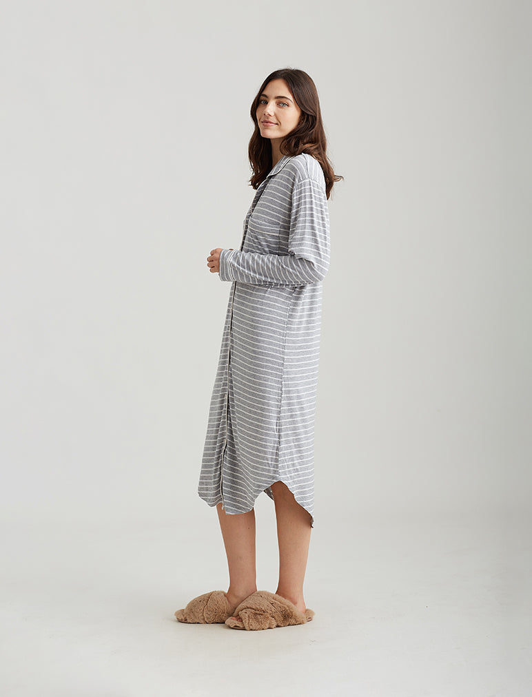 Kate Modal Soft Midi Nightshirt