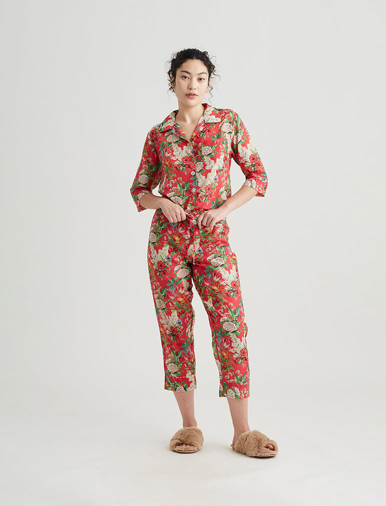 Clara Crop PJ Shirt