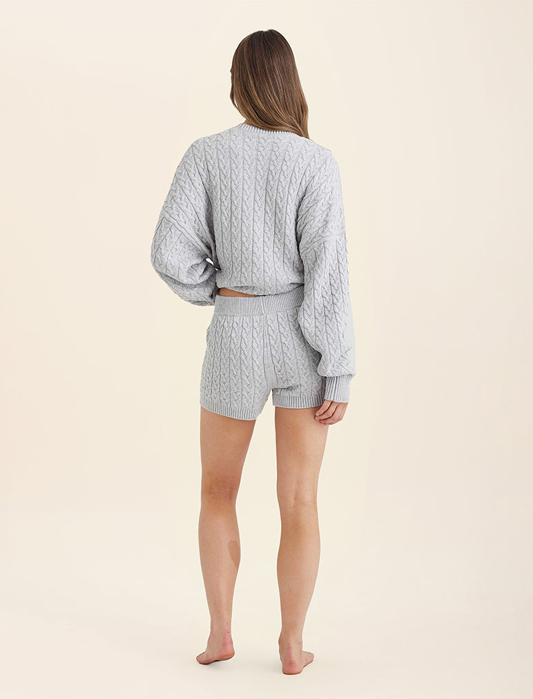 Cosy Cable Cotton Cashmere Jumper