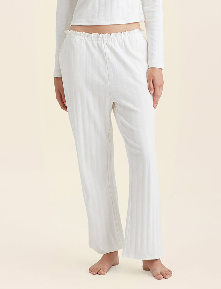 Pippa Pointelle Full Length Pant