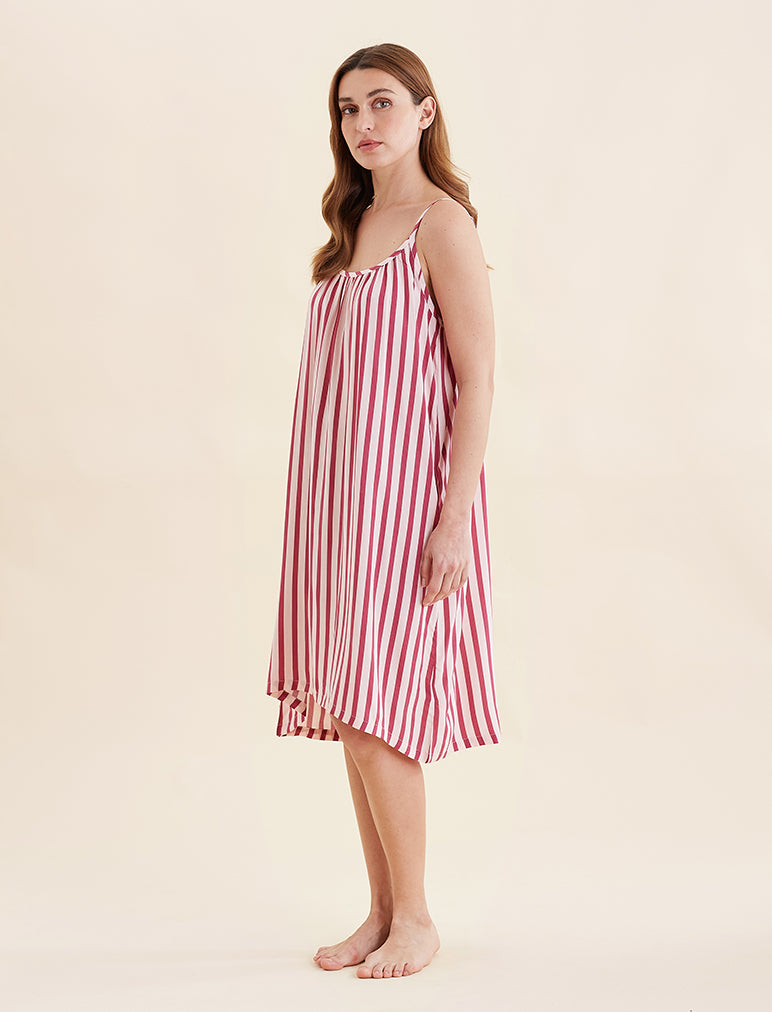 Stripe Strappy Nightie