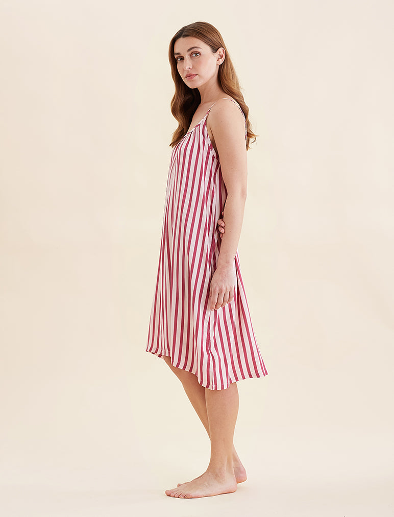 Stripe Strappy Nightie