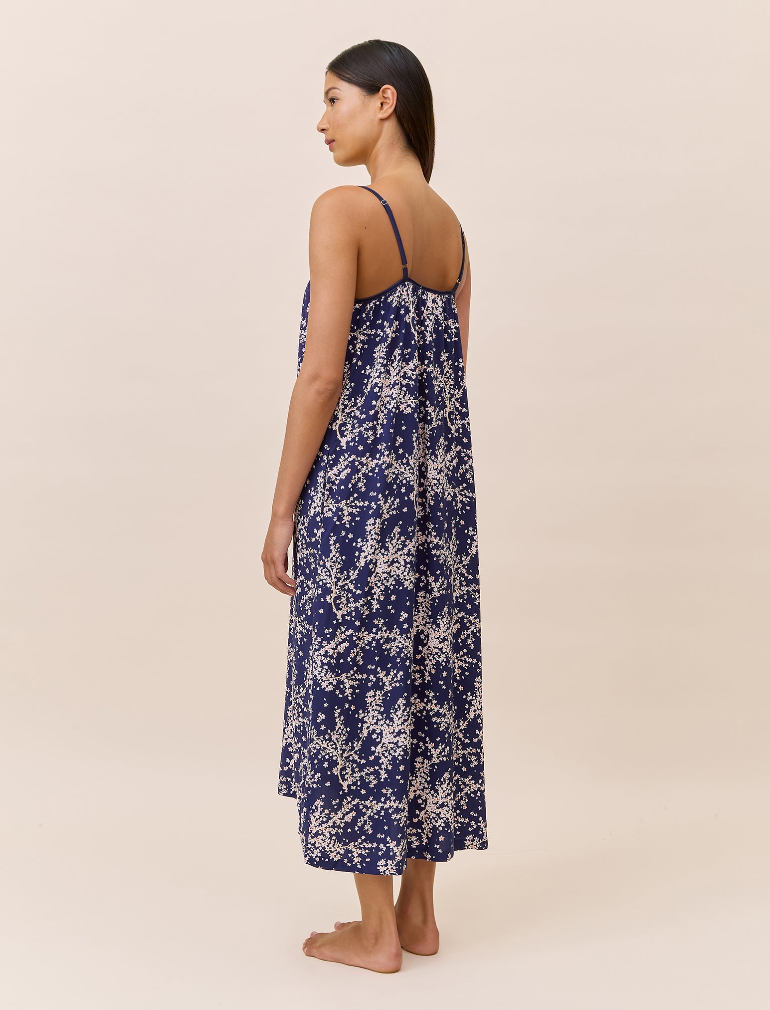 Cheri Blossom Strappy Maxi Nightie