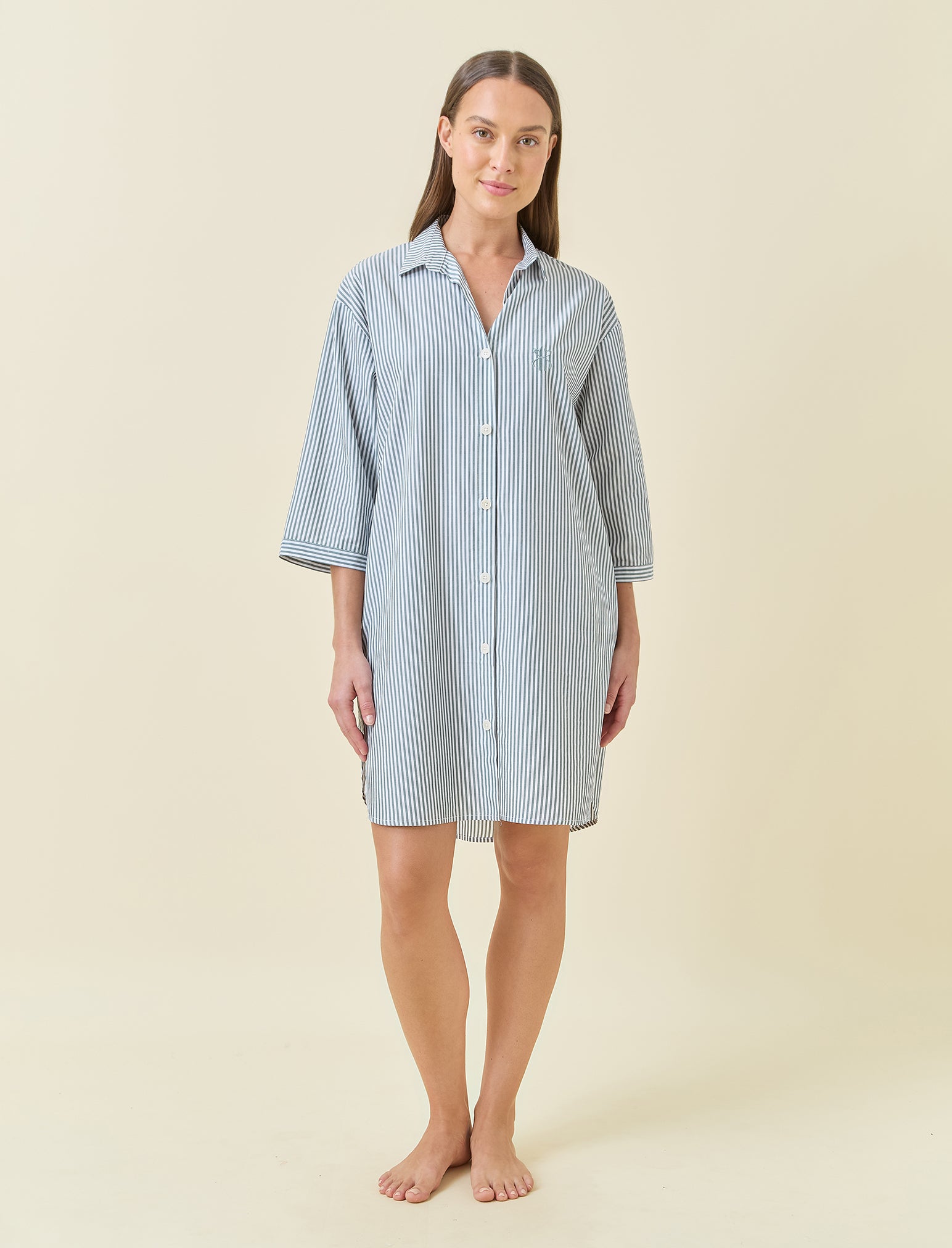 Tennis Stripe Nightshirt