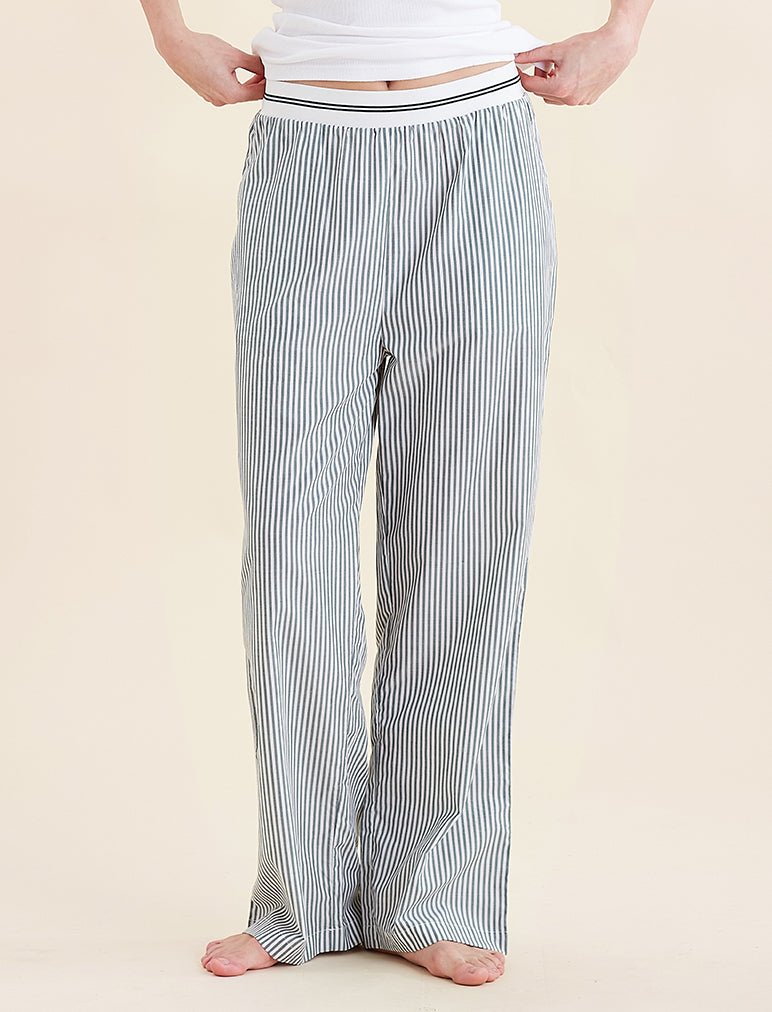 Tennis Stripe Full Length Pant