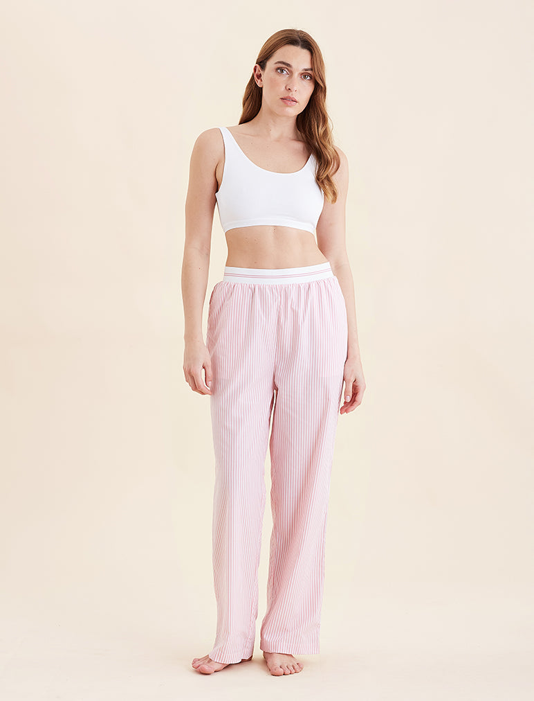 Tennis Stripe Full Length Pant