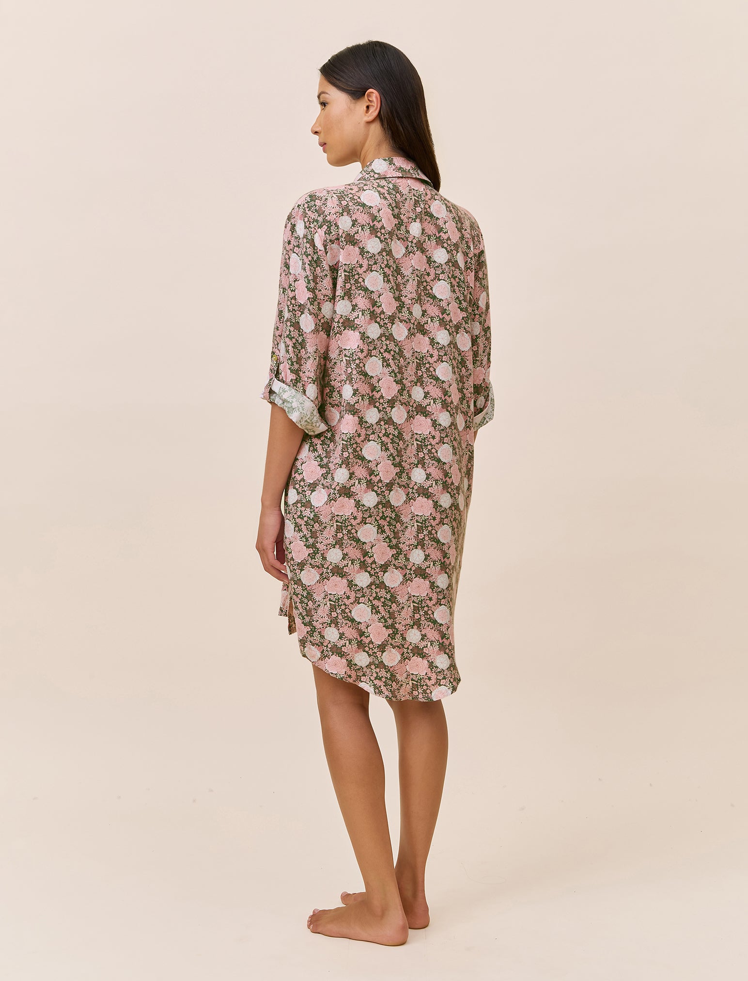 Meribel Soft Pleat Front Nightshirt