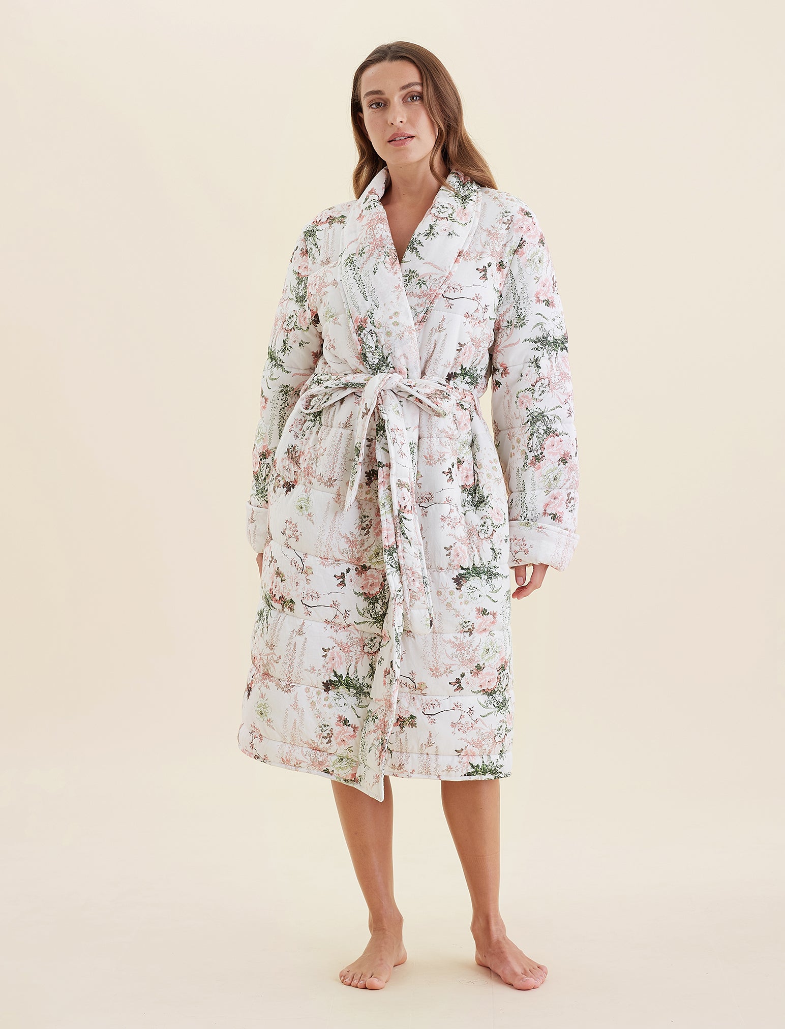 Odette Quilted Cuddle Puffa Robe