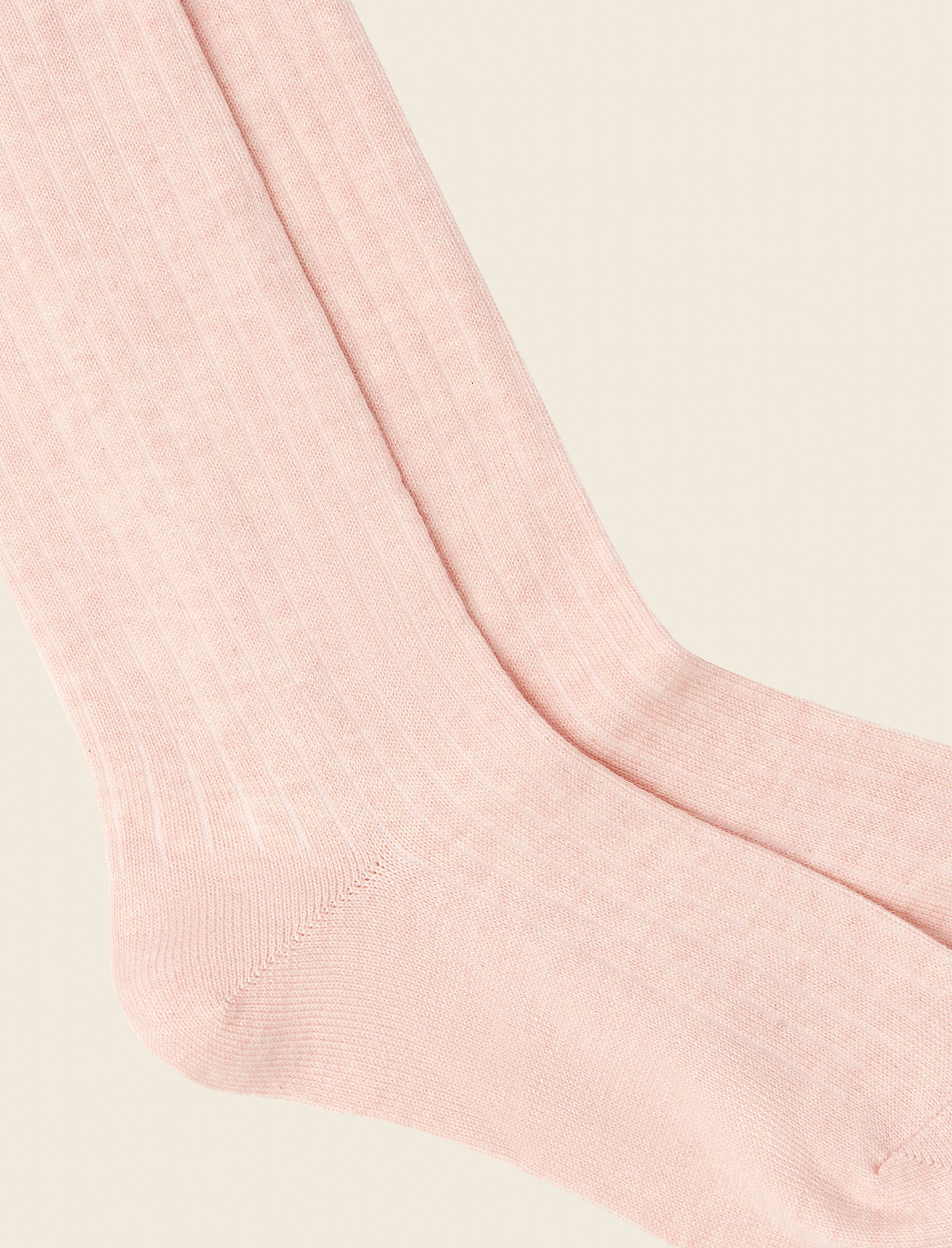 Organic Cotton Rib Socks