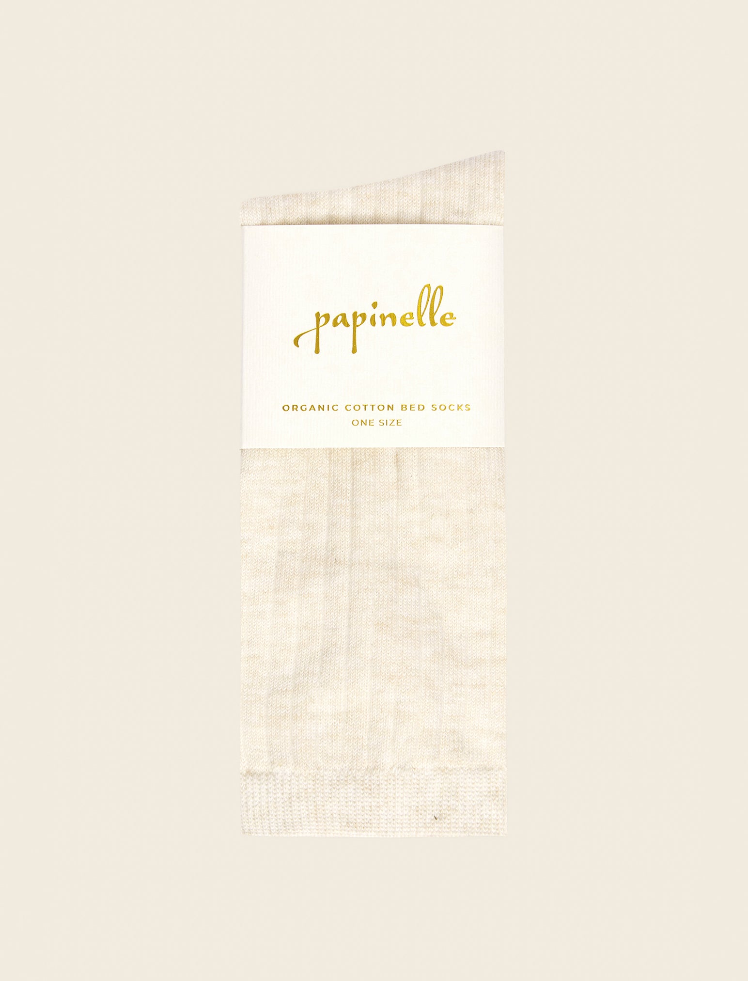 Organic Cotton Rib Sock