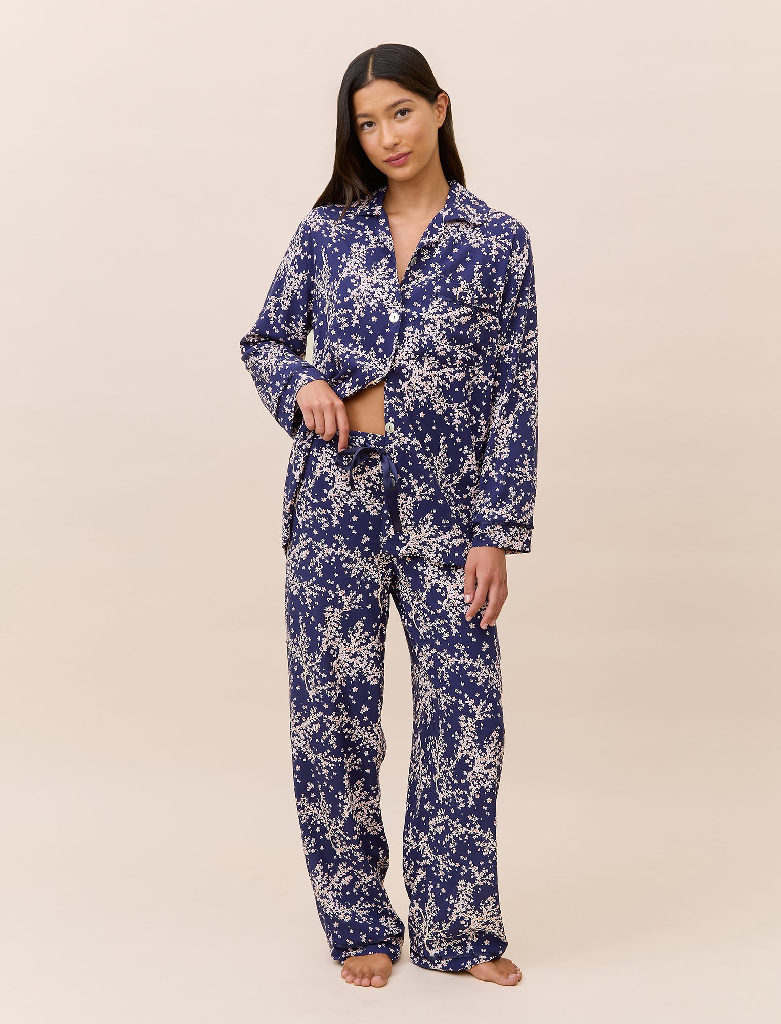 Cheri Blossom Full Length PJ Set