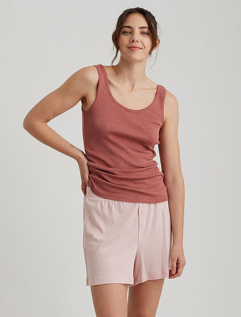 Pia Cotton Modal Singlet