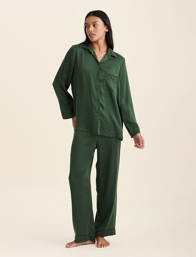 Audrey Mulberry Silk Full Length PJ