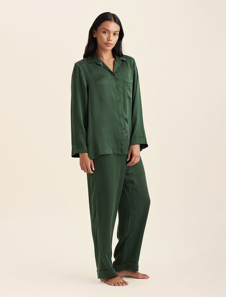 Audrey Mulberry Silk Full Length PJ