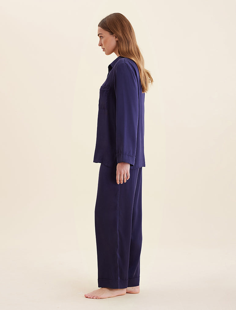 Audrey Mulberry Silk Full Length PJ